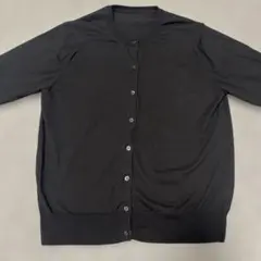 ブラック カーディガン