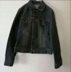 00s❋fairygrungeダークデニムジャケットY2K