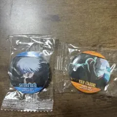 呪術廻戦 缶バッジ 五条悟 虎杖悠仁 2種セット
