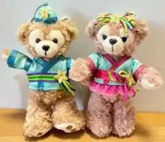 【新品未使用】ダッフィー＆シェリーメイ　2017年七夕　キーホルダー