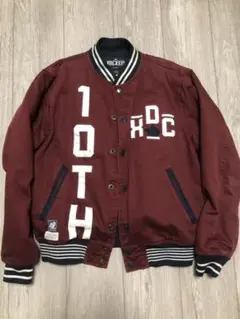 10DEEP スタジャン バーガンディ sサイズ
