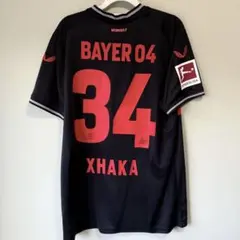 レバークーゼン　23-24 ユニフォーム　ジャカ　#34