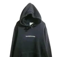 THE NORTH FACE　ノースフェイス　パーカー　センター 刺繍ロゴ　黒
