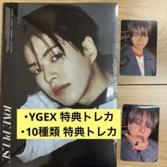 treasure Iove pulse ジェヒョク YGEX アルバム トレカ