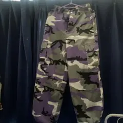 Y*n様 W♡C 迷彩カーゴパンツ 紫・グレー・黒