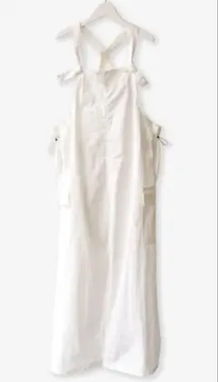 サロペット・オーバーオール・オールインワン PHEENY/SALVAGE TROUSERS(WHITE) サロペット・オーバーオール・オールインワン PHEENY/SALVAGE