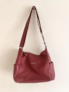 BREE レザー ショルダーバッグ ボルドーのサムネイル