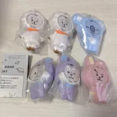 BT21フォトフレームマスコット 6点セット