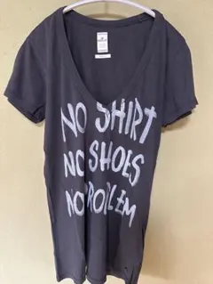 REPLAY 半袖Tシャツ ロゴプリント グレー XSのサムネイル