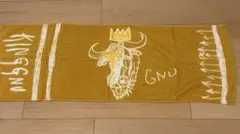King Gnu キングヌー 2019 ツアータオル マスタード