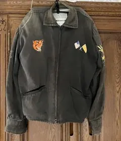 60s 日本製 スーベニア デニムジャケット／ベトジャン系/ カバーオール 60s 日本製 スーベニア デニムジャケット／ベトジャン系