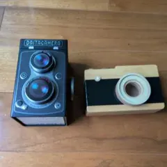 DAITACAMERA 二眼レフカメラ型 小物入れ