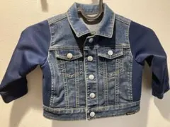 コムサイズム デニムジャケット（Gジャン）べビーキッズ80cmサイズ
