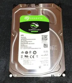 【完動品】Seagate Barracuda 8TB 3.5インチ HDD