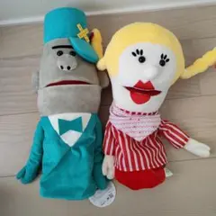 ハッチポッチステーション ぬいぐるみパペット ジャーニー ダイヤ 2種セット
