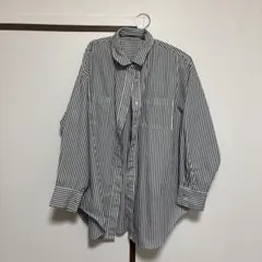 ストライプ 長袖シャツ