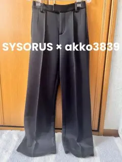シソラス　Sysorus　黒　 オールインワン 　美品！ ボトムス | SYSORUS
