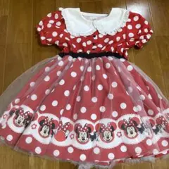【新品未使用】リトシー　ミニーマウス　ワンピース　110 しまむら　ディズニー