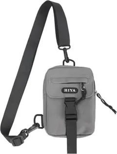 HIYA ボディバッグ ナイロン 約12×41×8cm