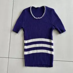 Vintage 半袖ニット