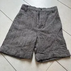 COMME CA DU MODE FOSSETTE チェックボトムス 90cm