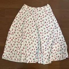古着 スカート さくらんぼ