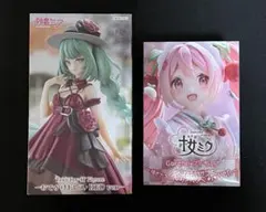 初音ミク 桜ミク 和風喫茶 おでかけドレス フィギュア ２体セット