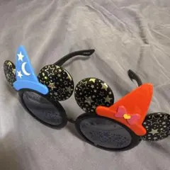 ミッキー型サングラス 魔法使い帽子付き
