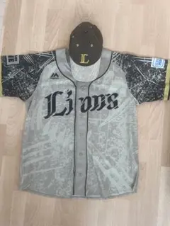 ライオンズ 2022 WILDWILD ユニフォーム Lサイズと帽子セット