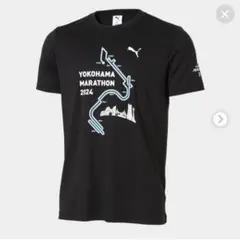 PUMA横浜マラソン 2024 数量限定完売Tシャツ Lサイズ‼️‼️早勝ち