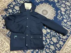 ウッズフィールド　裏ボア　マウンテンパーカー　ネイビー