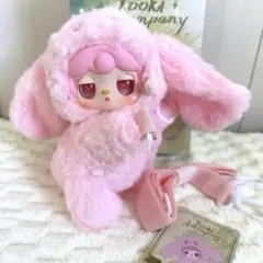 Yooki Company v8 ぬいぐるみショルダーバッグ リュック ピンク