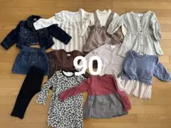 カーディガン ワンピース