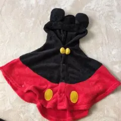 Disney ミッキー風 ベビーポンチョ 95cm未満