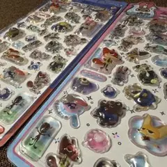 正規品海外限定　ズートピアぷくぷくシール　ディズニー　立体シール2枚