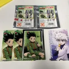 HUNTER×HUNTER ミニブロマイド ゴン キルア 背中合わせ