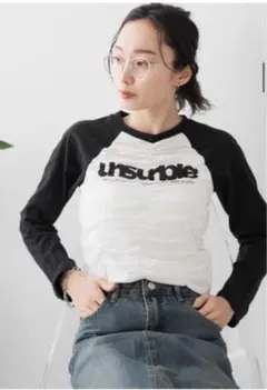 ウィゴーラグランTシャツロンT長袖ガールズガールズWEGO