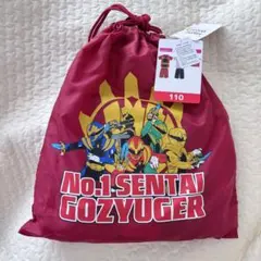 【新品】ゴジュウジャー なりきりTシャツ パジャマ セット 110 レッド