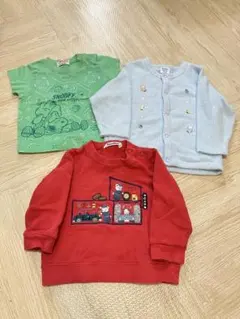familiar ファミリア 80cmトレーナー カーディガン Tシャツ　まとめ