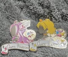 プリキュア 一番くじ F賞 シルエットメタルチャーム - メルカリ
