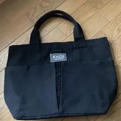 KALDI COFFEE FARM ブラックトートバッグ