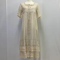 ピンクハウス 薄ベージュ 豪華綿ローン段々ワンピース ピンクハウス 薄ベージュ 豪華綿ローン段々ワンピース - メルカリ