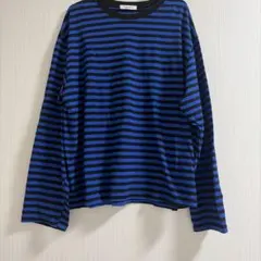 S*様 2000s agnes b. blue stripe long slee S*様 2000s agnes b. blue stripe long slee - メルカリ