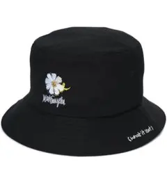 Mark Gonzales バケットハット 花刺繍 ユニセックス フリーサイズ