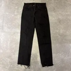リーバイス 512 デニムパンツ ブラックデニム 28×34 ボトムス