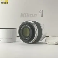 【美品・返品保証】Nikon1 30-110mm ホワイト　フード付き 美品・返品保証】Nikon1 30-110mm ホワイト フード付き - メルカリ