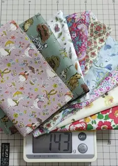 リバティ　はぎれセット　140g