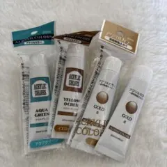 アクリル絵の具セット 20ml 4色セット 結婚式