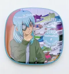 イナズマイレブン 佐久間次郎 缶バッジ イナズマイレブン 佐久間次郎 ドデカ缶バッジ 2点セット 真帝国