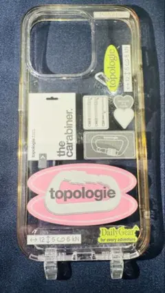 topologie iPhone15pro クリアケース